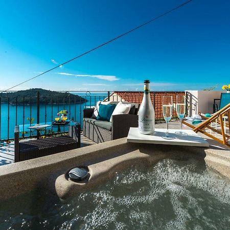 Sunshine Apartment With Hot Tub Дубровник Экстерьер фото